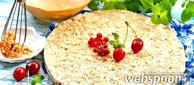 Хрустящая прослойка для торта