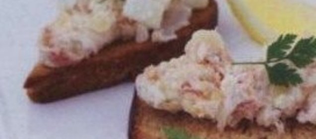 Бутерброды с копченой рыбой, фенхелем и сыром маскарпоне