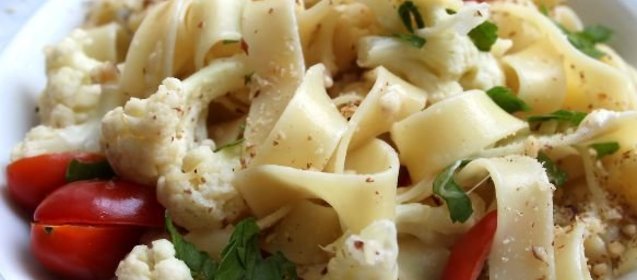 Макароны с ветчиной