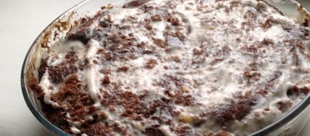 Пирог «Шоколадный» для простой микроволновой печи