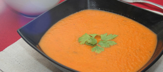 Томатный суп-пюре