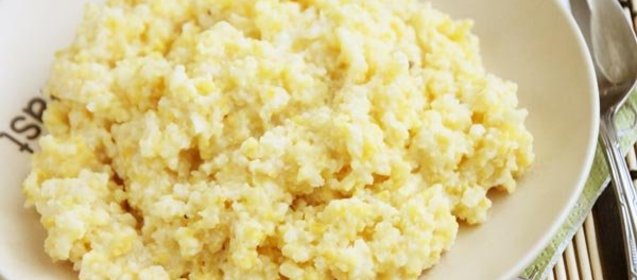 Кукурузная каша в микроволновке