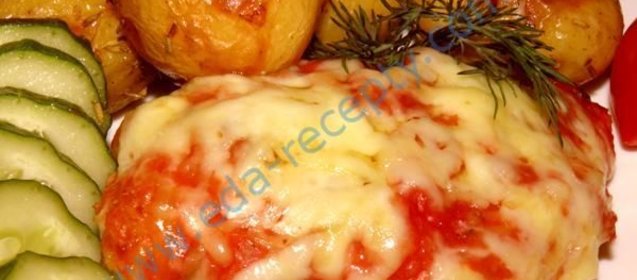 Вкусные грудки куриные с сыром в микроволновке