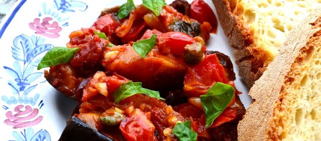 Баклажаны в микроволновке