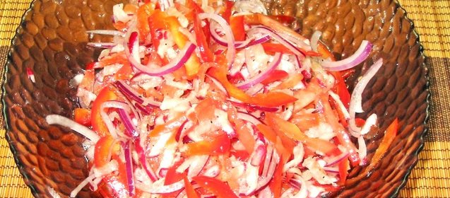 Красный салат