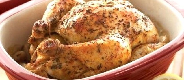 Курица в микроволновке в пакете