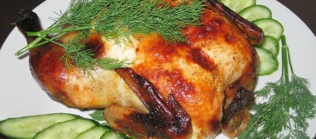 Курица гриль в микроволновке