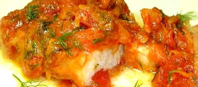 Минтай в микроволновке