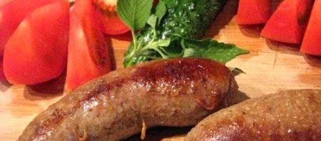 Колбаски в аэрогриле