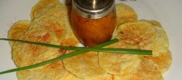 Чипсы в микроволновке