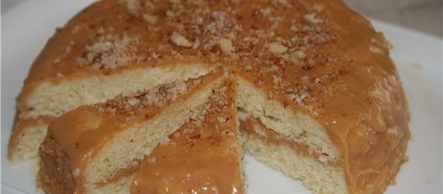 Бисквит в микроволновке