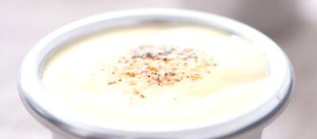 Медовый пудинг с имбирем в микроволновой печи