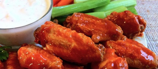 Куриные крылышки в микроволновке