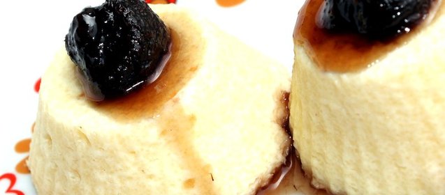 Пудинг из творога в микроволновке