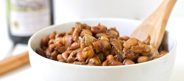 Фасоль в микроволновке