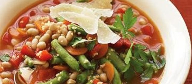 Минестроне в микроволновке