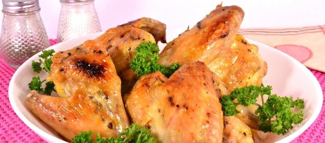 Куриные крылышки-гриль в микроволновке