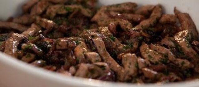 Печень в микроволновке