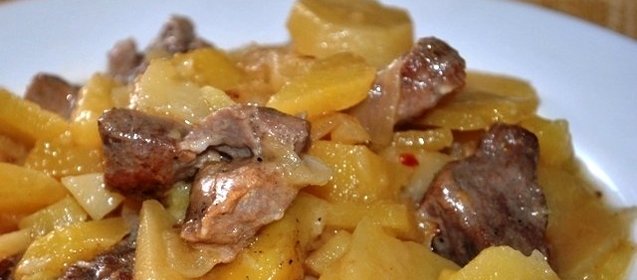 Жаркое в горшочках в микроволновке