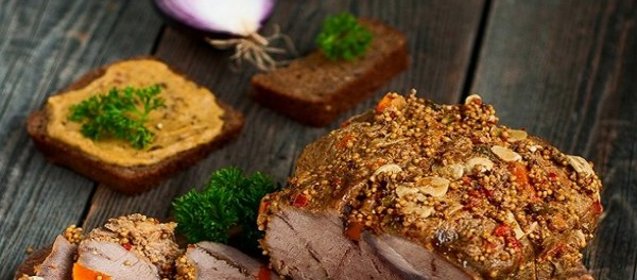 Буженина в микроволновке