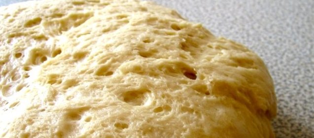 Дрожжевое тесто в микроволновке