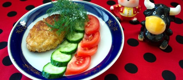 Куриные котлеты в блендере