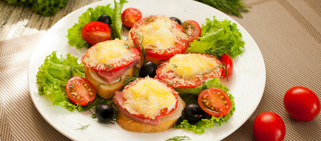 Горячие бутерброды в микроволновке