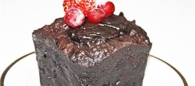 Шоколадный кекс за 10 минут в микроволновке