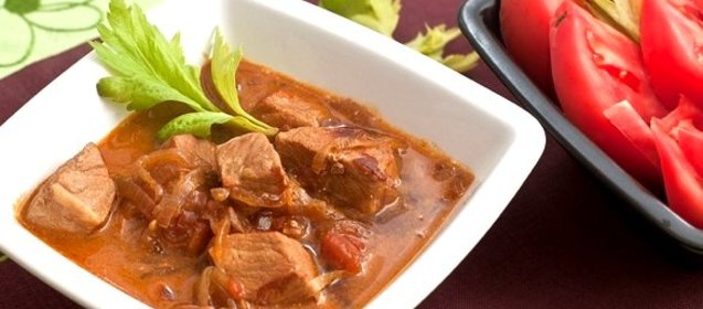 Свинина в микроволновке