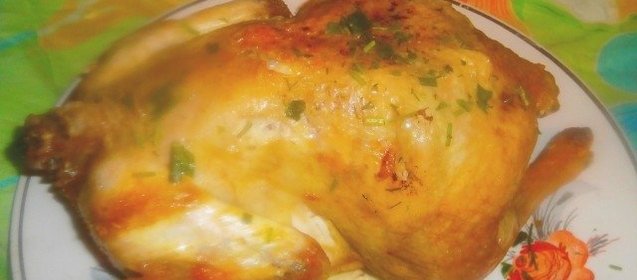 Курочка в микроволновке