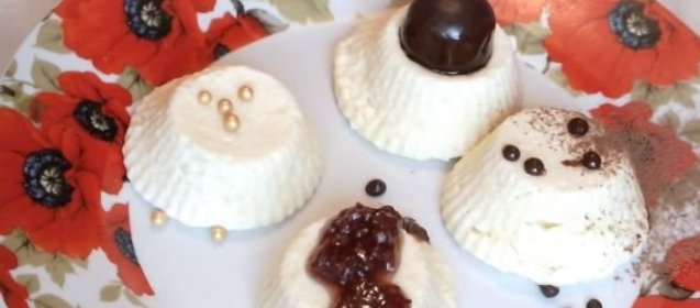 Творожная запеканка (в микроволновке)