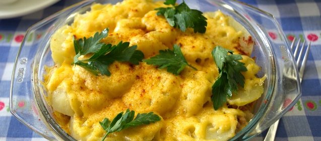 Мясная запеканка в микроволновке