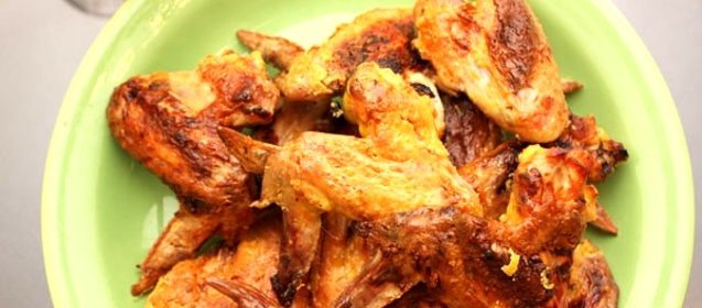 Крылышки в микроволновке