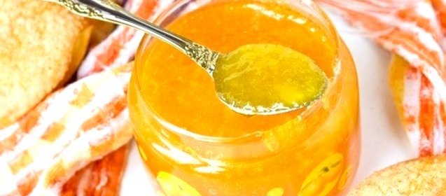 Апельсиновый джем в микроволновке