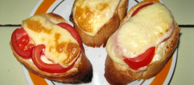 Горячие бутерброды в микроволновке