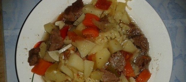 Лагман в микроволновке