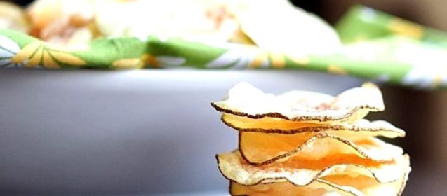 Домашние чипсы в микроволновке