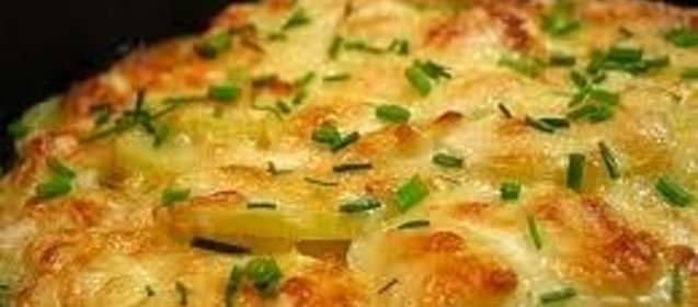 Картошка с сыром в микроволновке