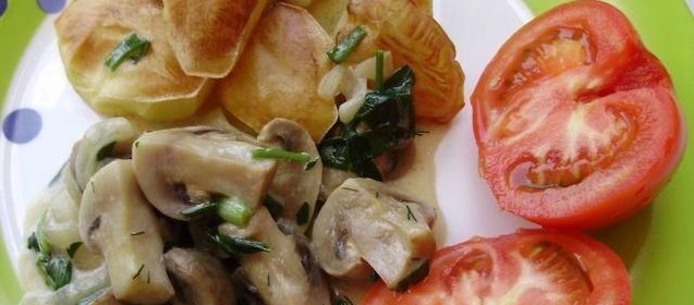 Грибы в микроволновке