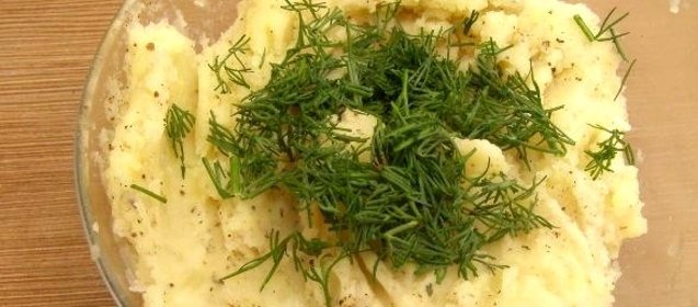 Пюре в микроволновке