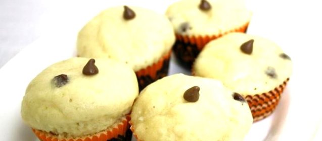 Банановые кексы в микроволновке