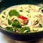 Суп с курицей и шампиньонами «по-тайски»