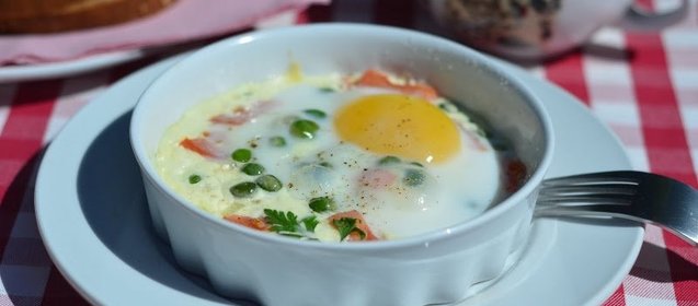 Яичница в микроволновке