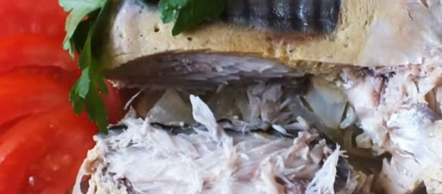 Скумбрия в микроволновке