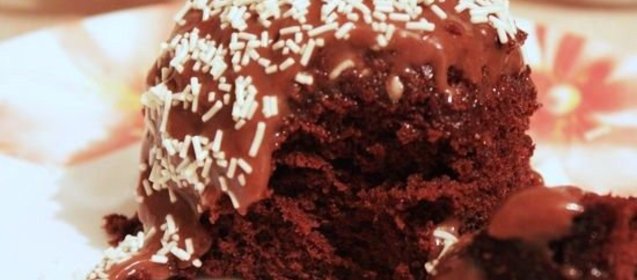 Кекс из микроволновки