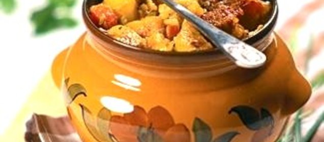 Картошка в горшочках в микроволновке