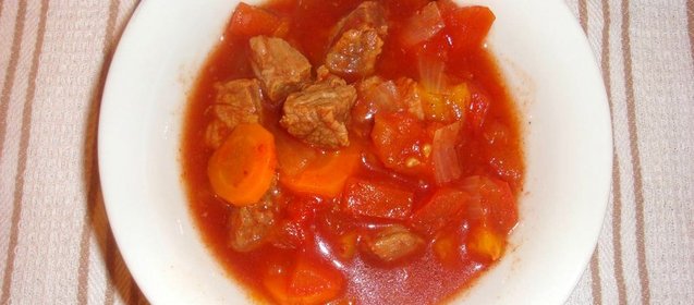 Говядина в микроволновке