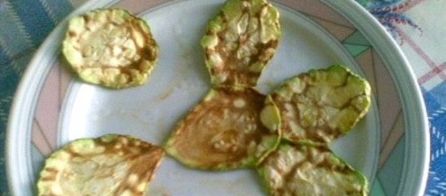 Кабачки в микроволновке