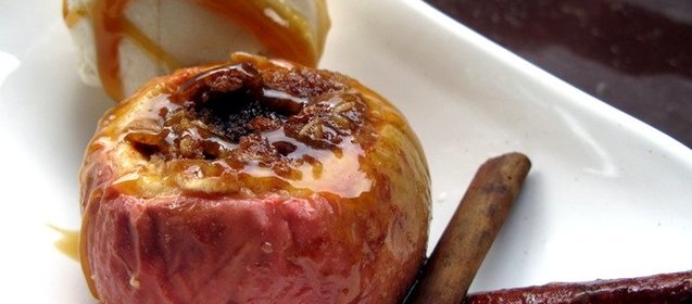 Яблоки запеченные в микроволновке