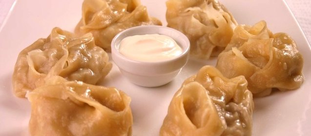 Манты в микроволновке